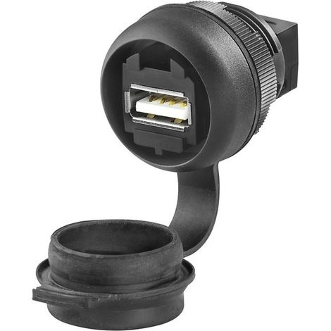 USB Einbausteckverbinder FrontCom® Micro IE-FCM-USB-A 1018840000-1 Weidmüller Inhalt: 1 St. (1/2)