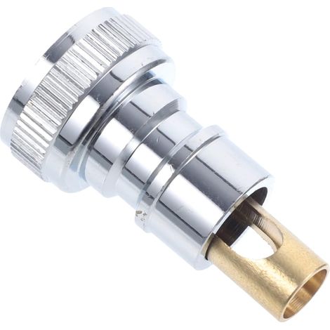 Adaptateur de robinet pour machine à laver, connexion rapide et résistant l'usure, en cuivre (1/5)