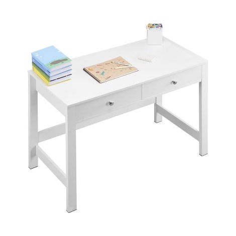 Petit bureau avec tiroirs pour chambre à coucher table d'étude (1/5)