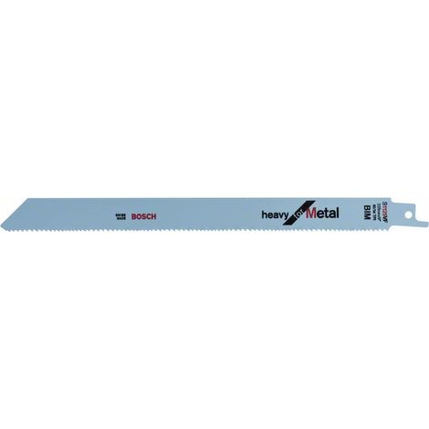 Bosch Accessories 2608657408 Lame de scie-sabre S 1125 VF, Heavy for Metal, lot de 5 5 pc(s)
