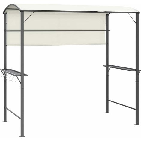 Maison Exclusive - Gazebo con Tetto 220x110x200 cm Crema (1/5)