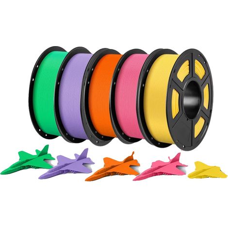 Filamento PLA, 5 kg, ecologico, combinazione A da 5 kg (1/2)