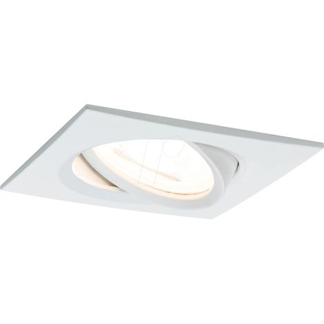 Einbaustrahler LED Nova eckig 3-Stufen Dimmbar Weiß (1/5)