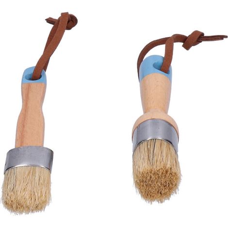 Pinceau de cire, pinceau de peinture à la craie pratique polyvalent bricolage pour la cire pour la peinture de meubles pour la décoration intérieure
