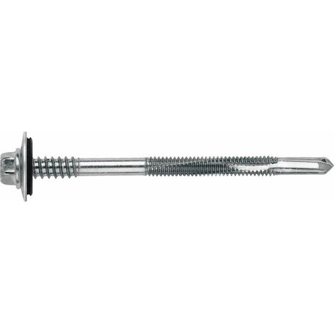 (5,5 / 6,3X130 P16) TORNILLO AUTOTALADRANTE CAB. HEXAGONAL PANEL SANDWICH. PUNTA BROCA EXTRA LARGA (100U) - INDEX (1/2)