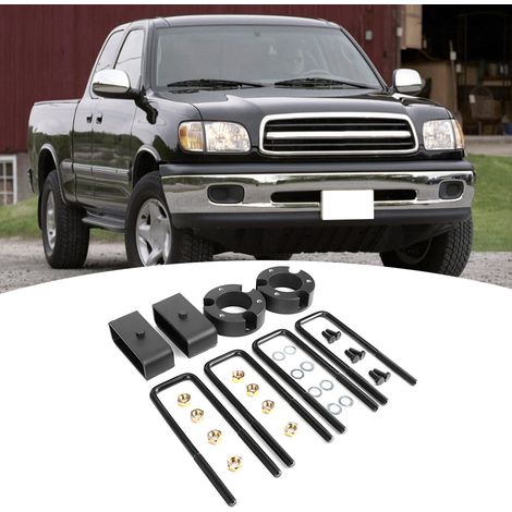 Kit de rehaussement de châssis pour Toyota Tundra 4x4 et 4x2 (1999-2006) : rehausse de 7,6 cm à l'avant et de 5 cm à l'arrière (1/5)