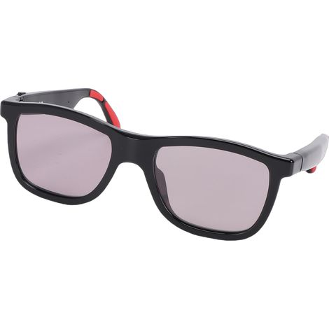 Lunettes intelligentes IA à 4 niveaux de couleur, verres photochromiques tactiles ajustables, réduction du bruit lors des appels, traduction Bluetooth IA, rouge (1/5)