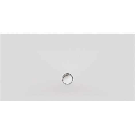 Schröder Rechteckduschwanne Flat New E 160x80x2,5 cm weiß (1/2)