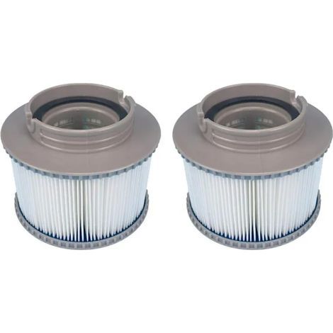 Filtre de piscine - Cartouche filtrante MSPA FD2089 - Lot de 2 filtres pour piscine gonflable-AquaForge (1/4)