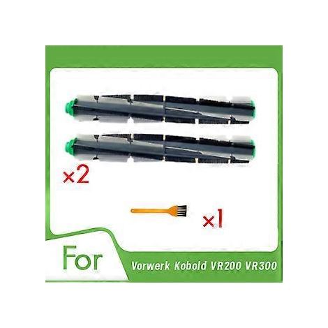 2 Stück Ersatz-Gummibürsten für VR200 / VR300 Saugroboter