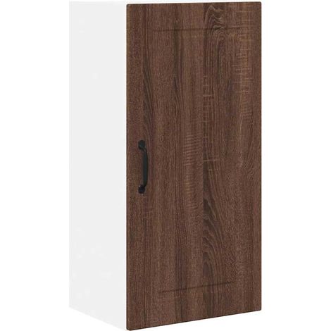 Meuble mural de cuisine,Armoire de cuisine avec étagère Chêne brun 40 x 31 x 80 cm CFW16486 (1/5)