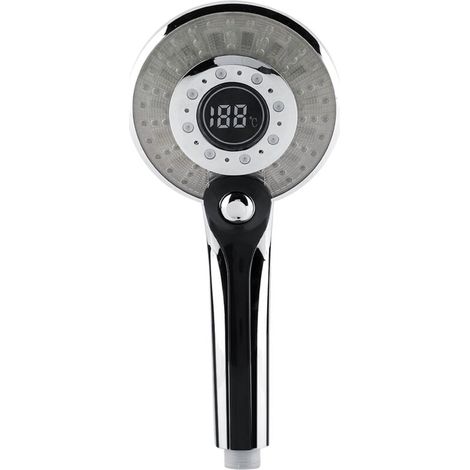 Pommeau Douche LED 3 Modes Affichage Numérique (1/4)