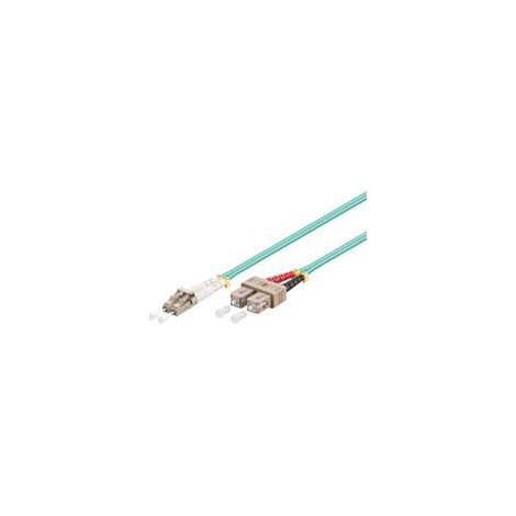 Fibra ottica multimodale MicroConnect LC-SC (1/2)