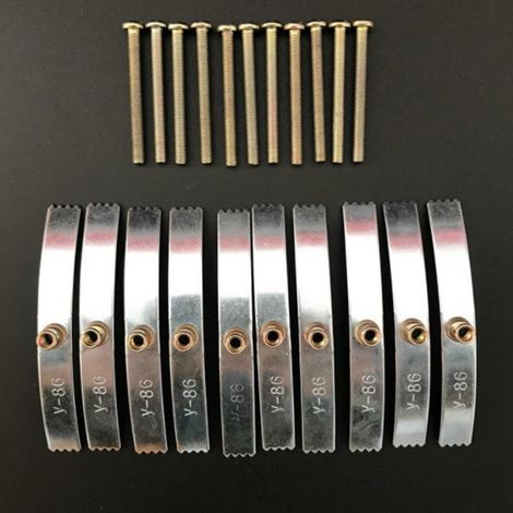 Boîte De Raccordement Murale - Vis De Réparation Pour Boîtier De Prise - Fixation Robuste Pour Boîtes Électriques - Lot De 10 (1/5)