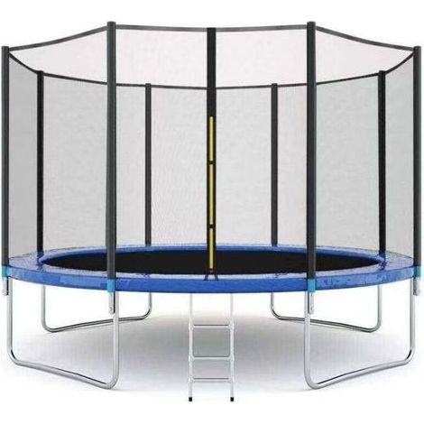 FENH Trampoline Filet De Sécurité Enfants Intérieur Extérieur Maison Bouncer Lit Adulte Garde Net-8FT, 6 Tiges, 1pc (1/5)