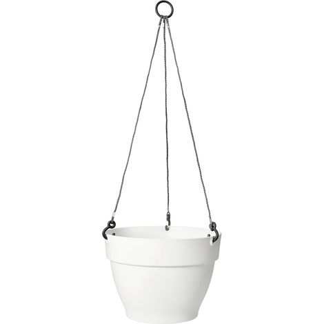 ELHO VASO VIBIA CAMPANA HANGING BASKET 26CM WHITE