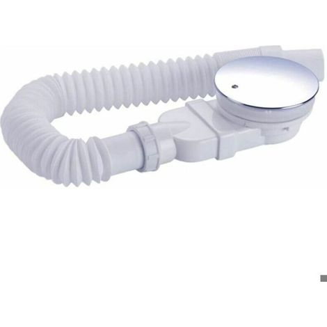 1 pièce bonde de douche 90 mm, extra plat avec siphon anti-odeurs, tamis à cheveux amovible, pour receveur de douche standard (1/4)