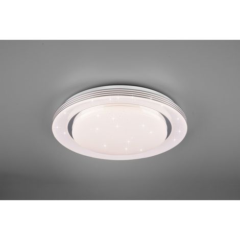 La luz de techo moderna Atria Disco Led 22w Dimmer Effect Stars White Trio Lighting