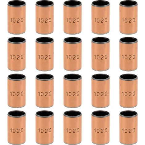 Pack of 20 Single Winding Bearing Rings 10 x 12 x 20 mm for Textile and Printing Machines (1/5)