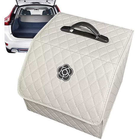 Organiseur de coffre de voiture - Boîte de rangement pliable - Organiseur et rangement de voiture pliable - Boîte de rangement pliable - Robuste (1/5)