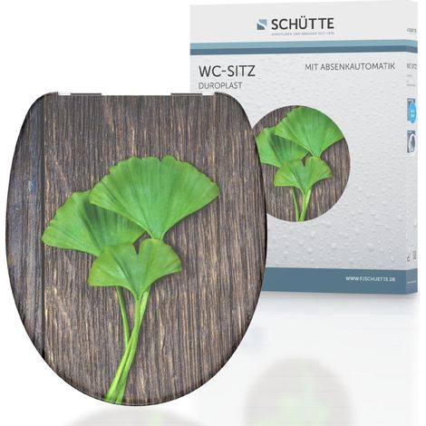 SCHÜTTE Sedile WC con chiusura dolce GINKGO & WOOD (1/4)