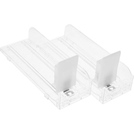 Vitrine coulissante automatique pour supermarchés, avec 4 présentoirs transparents. (1/5)
