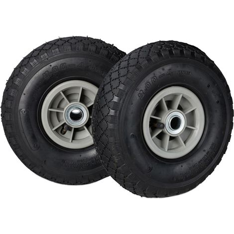 Schubkarrenrader pu gummi 2 stk 883117