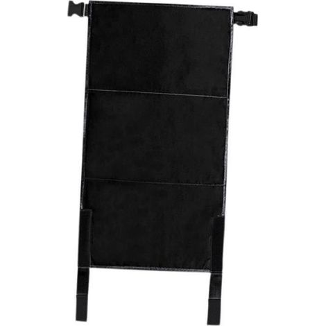 Repose-pieds d'avion pour enfants - Hamac de repose-pieds pour vols - Noir (1/4)