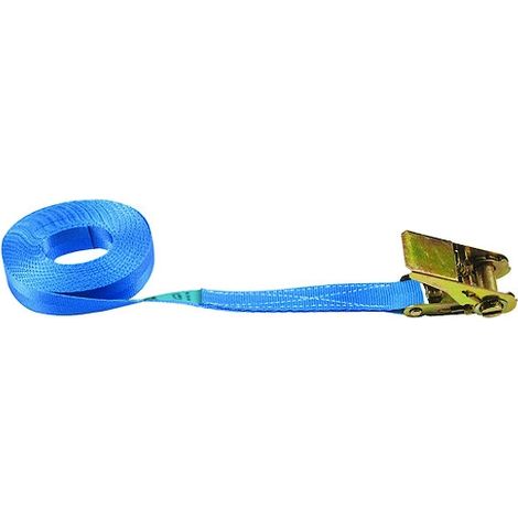 Sangle d'arrimage 1 partie bleu 5 mètres 400 daN - PMS INDUSTRIE