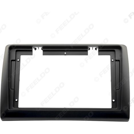 Compatible with Fiat Stilo 2010 conversion front panel frame, Android large screen audio panel mount, navigation frame and 9-inch screen. (1/4)