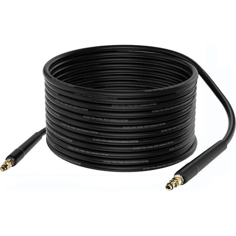 15m Tuyau Compatible avec Kärcher K2 K3 K4 K5 K7 Tuyau pour Nettoyeur Haute Pression Accessoire pour Quick Connect Poignée Pistolet (1/5)