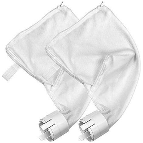 Lot de 2 sacs filtrants de rechange à fermeture éclair pour nettoyeurs de piscine Polaris 360 et 380 (1/5)