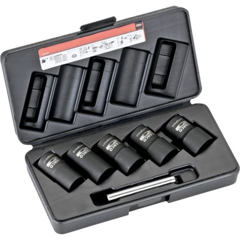 Bahco 1/2 Spezial Steckschlüssel-Satz (17, 19, 21, 22, 24 mm) (1/4)