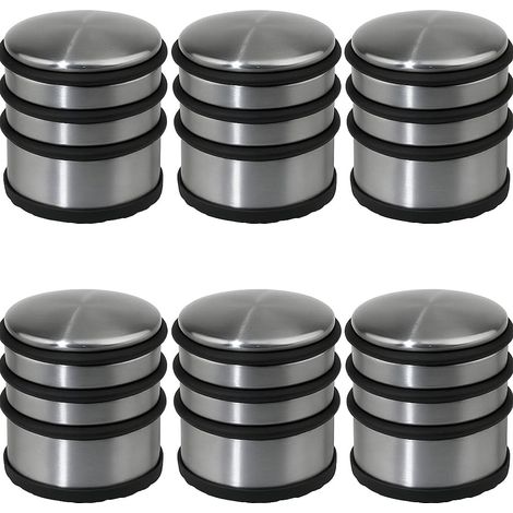 Lot de 6 stop-portes/Bloc porte - Solide & Pratique - Métal (1/3)