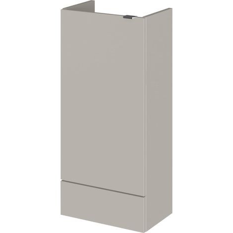 Hudson Reed Fusion Compact Base Unit 400mm Wide - Pebble Grey (1/2)