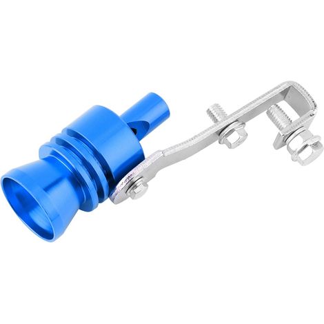 Sifflet turbo universel pour pot d'échappement de voiture, quad, SUV, accessoires auto (bleu) (1/5)