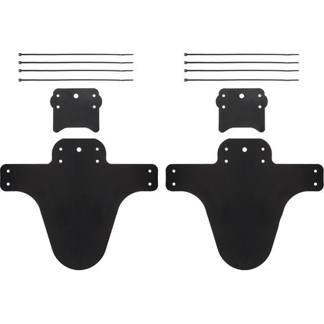 VTT vélo avant arrière pneu noir garde-boue garde-boue garde-boue ensemble accessoire (1/5)