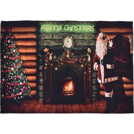 Dekorativer Wandbehang für Weihnachten, Partys und als Fotohintergrund, 200 x 150 cm