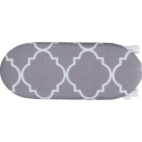 Planche à repasser pliable pour manchettes et cols, idéale pour la maison et les voyages - Modèle à grille classique (1/5)