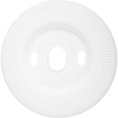 Für Nest-Thermostat 2020: Nest-Thermostathalterung, Silikon-Abdeckplatte, Thermostat-Rückplatte (weiß) (1/5)