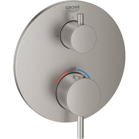 GROHE 24134DC3 - Atrio Termostato para 1 salida con llave de corte (1/3)