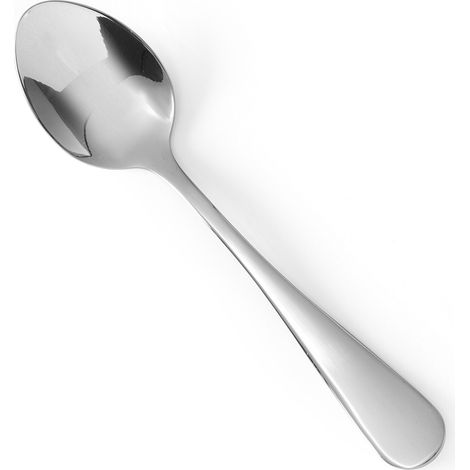 Cucharas de café expreso de acero inoxidable Profi Line de 111 mm (12 unidades) Hendi 764473 (1/2)