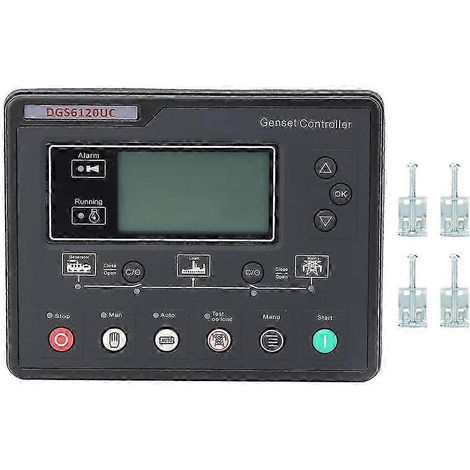 Contrôleur de groupe électrogène DGS6120UC, module de surveillance des paramètres du générateur, remplacement direct pour HGM6120UC, unité de contrôle fiable. (1/4)