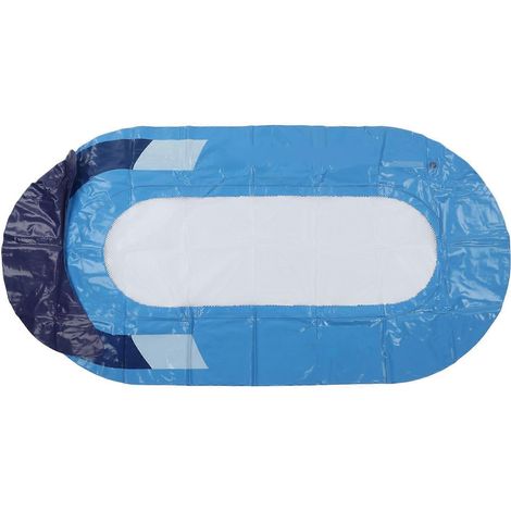 Hamac flottant gonflable pour piscines, chaise flottante pliable pour utilisation dans l'eau (1/4)