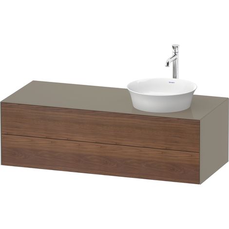 Duravit White Tulip, meuble sous-lavabo suspendu, largeur 1300 x (1/2)