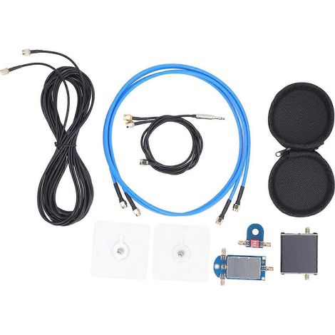 Kleine Rahmenantenne 50 kHz–500 MHz HF AM FM VHF UHF SDR Vollband-Rahmenantenne für aktiven Empfänger 5–12 V