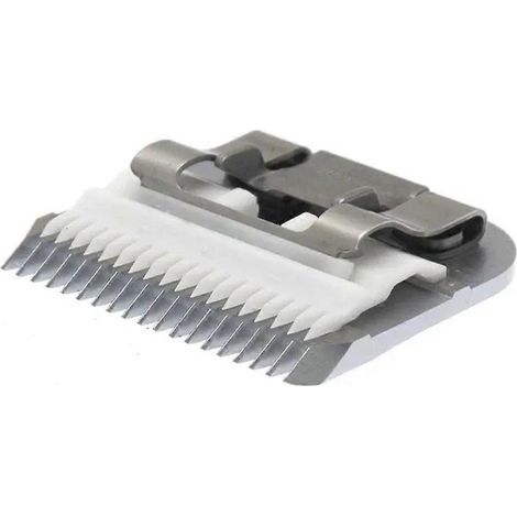 Ersatzklinge mit 18 Zähnen für Langhaarschneidemaschinen, kompatibel mit den Modellen der Serien Andis Ceramic Edge, Oster Fast Feed und Wahl KM. (1/5)
