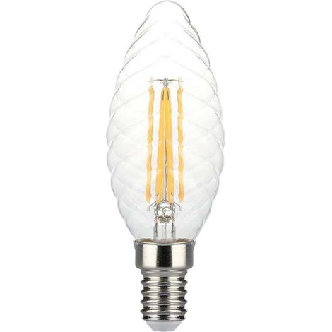Lampadina led v-tac 4w e14 3000k dimmerabile vt-1985d-n -4367 - 214367 (1/7)