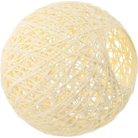 1 pièce papier rotin abat - jour rotin ball abat - jour papier abat - jour rotin abat - jour (1/5)