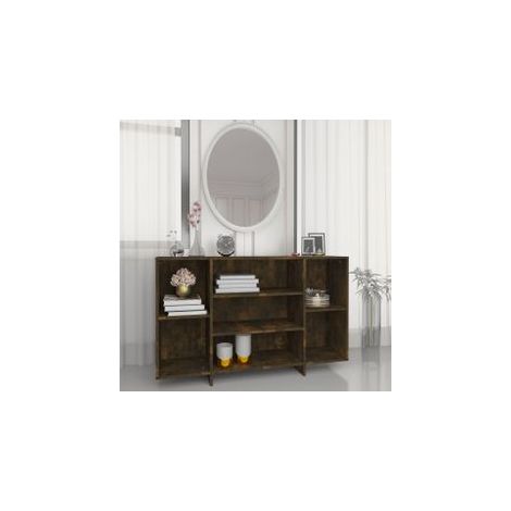 Buffet chêne fumé 120x30x75 bois d'ingénierie (1/5)